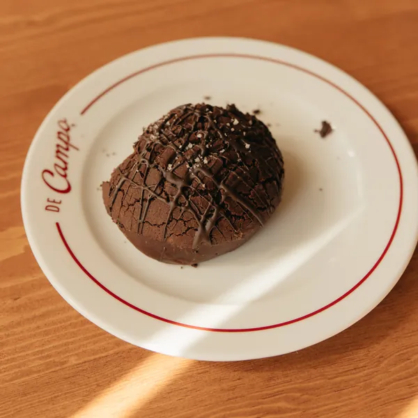Concha de chocolate del día